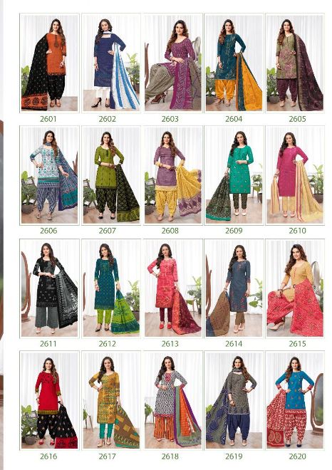Balaji Chitra 26 Fancy Regular Wear Designer Printed Cotton Dress Material Collection